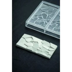 Moule Tablette Chocolat Crush 15,5 X 7,7 Cm X H 1 Cm (x3) Pavoni