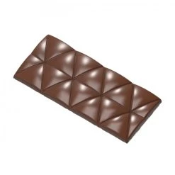 Moule Tablette Chocolat Triangles Convexes 12,4 X 5,5 Cm (x4) Chocolate World
